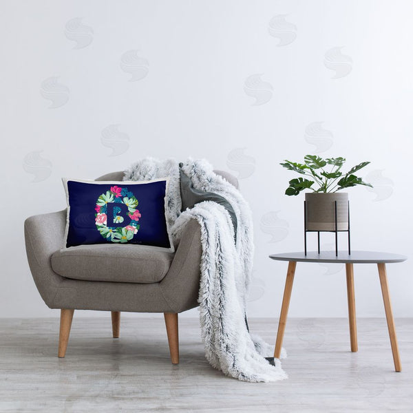 Stupell Industries Hannah Byatt | Floral Initial Letter B