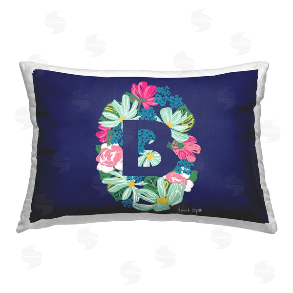 stupell industries Hannah Byatt | Floral Initial Letter B