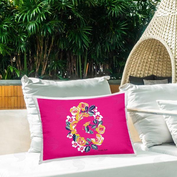 Stupell Industries Hannah Byatt | Floral Initial Letter C