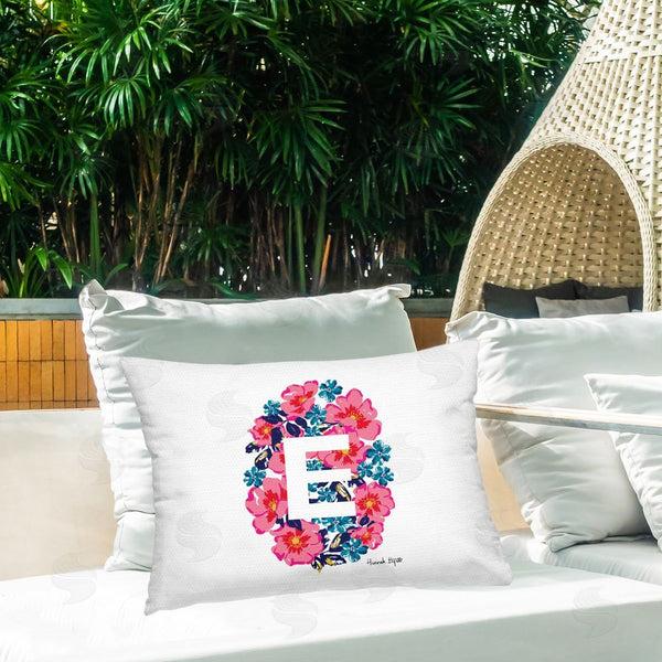 Stupell Industries Hannah Byatt | Floral Initial Letter E