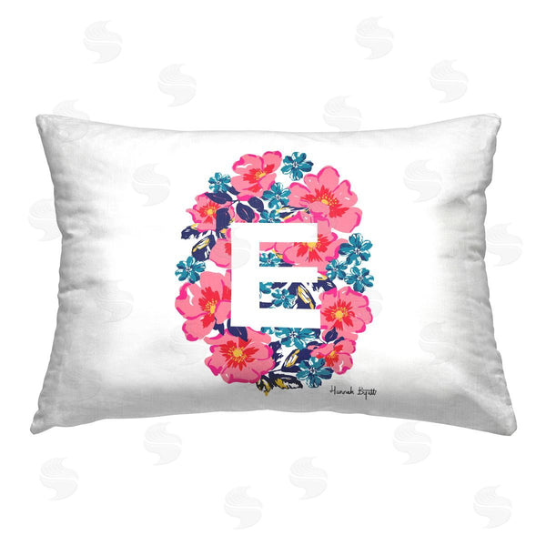 stupell industries Hannah Byatt | Floral Initial Letter E