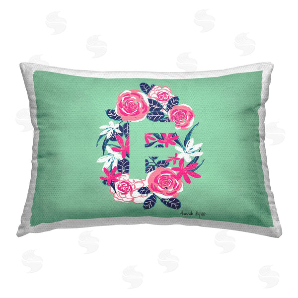 Stupell Industries Hannah Byatt | Floral Initial Letter F