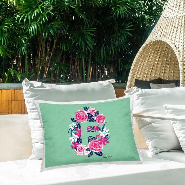 Stupell Industries Hannah Byatt | Floral Initial Letter F