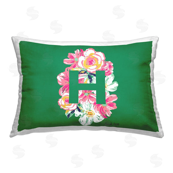 stupell industries Hannah Byatt | Floral Initial Letter H