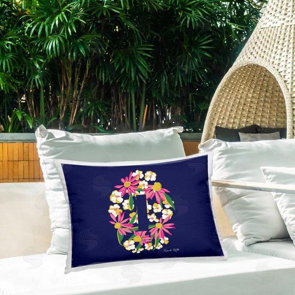 Stupell Industries Hannah Byatt | Floral Initial Letter I