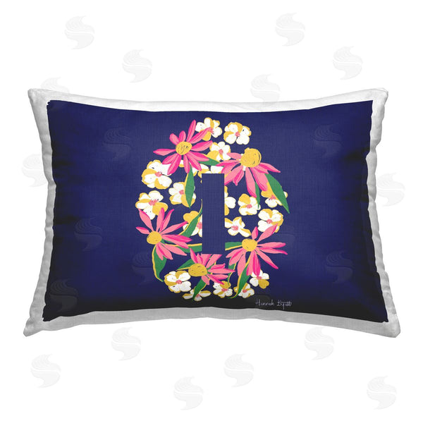 stupell industries Hannah Byatt | Floral Initial Letter I