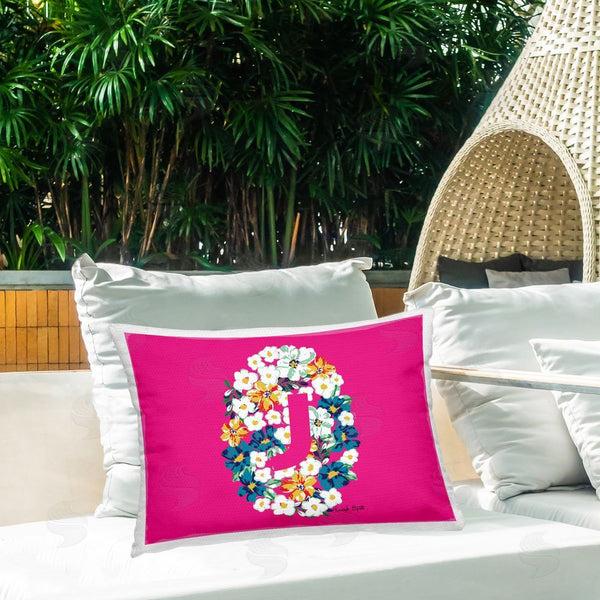 Stupell Industries Hannah Byatt | Floral Initial Letter J