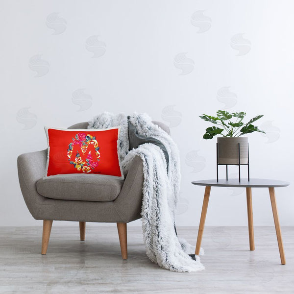 Stupell Industries Hannah Byatt | Floral Initial Letter M