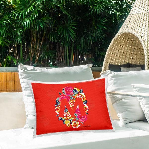 Stupell Industries Hannah Byatt | Floral Initial Letter M