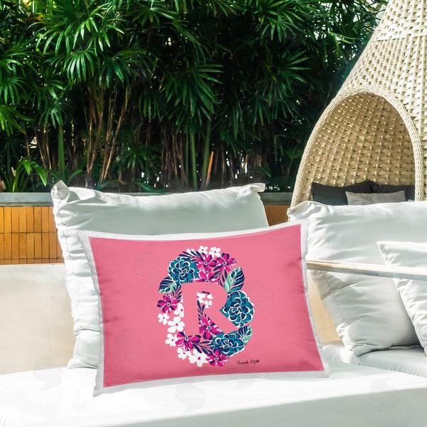 Stupell Industries Hannah Byatt | Floral Initial Letter R