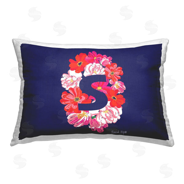 stupell industries Hannah Byatt | Floral Initial Letter S