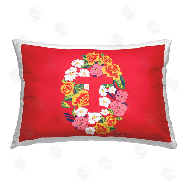 stupell industries Hannah Byatt | Floral Initial Letter T