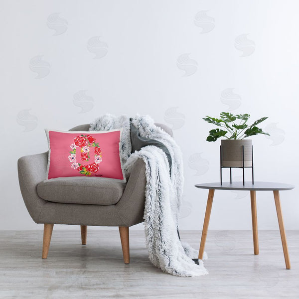 Stupell Industries Hannah Byatt | Floral Initial Letter U