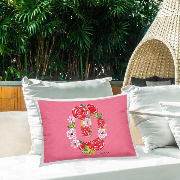 Stupell Industries Hannah Byatt | Floral Initial Letter U