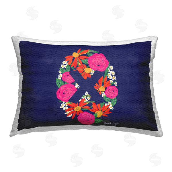 Stupell Industries Hannah Byatt | Floral Initial Letter X
