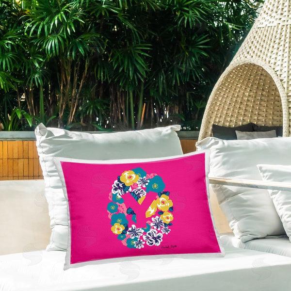 Stupell Industries Hannah Byatt | Floral Initial Letter Y