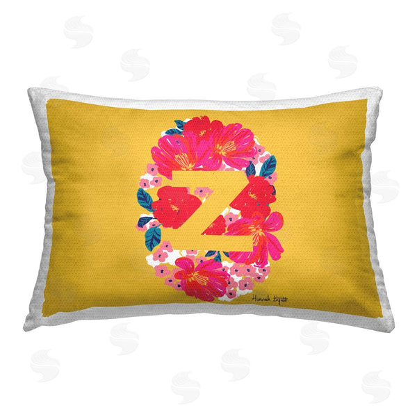 Stupell Industries Hannah Byatt | Floral Initial Letter Z