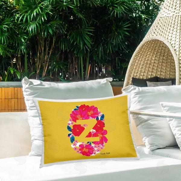 Stupell Industries Hannah Byatt | Floral Initial Letter Z