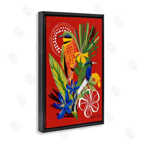 Stupell Industries Hannah Byatt | Gambia Inspired Birds Wall Art