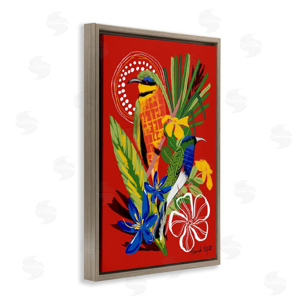 Stupell Industries Hannah Byatt | Gambia Inspired Birds Wall Art