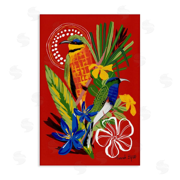 stupell industries Hannah Byatt | Gambia Inspired Birds Wall Art