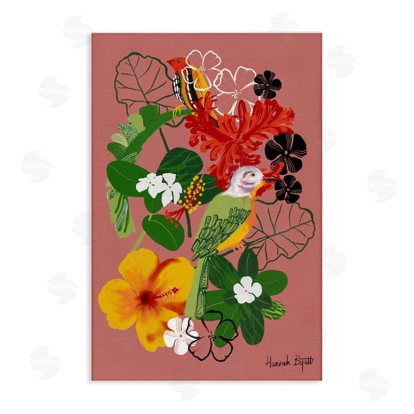 stupell industries Hannah Byatt | Gambia Inspired Florals Wall Art