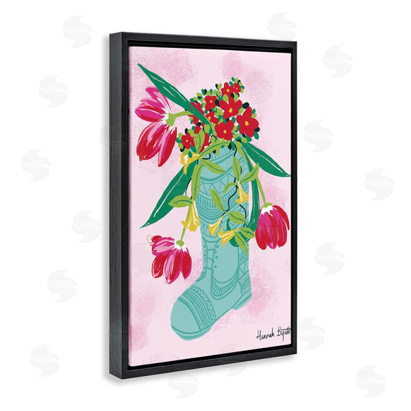 Stupell Industries Hannah Byatt | Local Flora In Rainboot