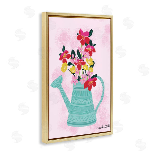Stupell Industries Hannah Byatt | Local Flora In Watering Can