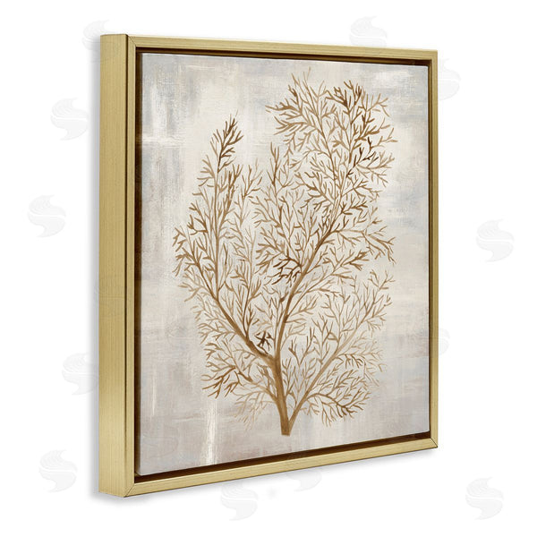 Stupell Industries Hannah Dawson | Beige Tides Botanical