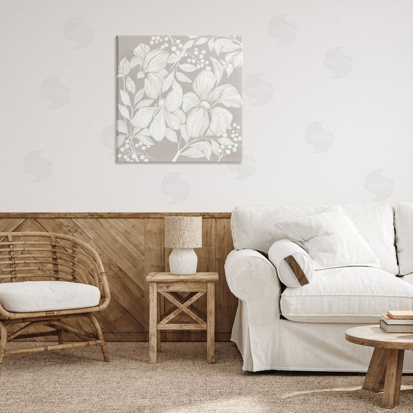 Stupell Industries Hannah Dawson | Botanical Symphony Neutrals