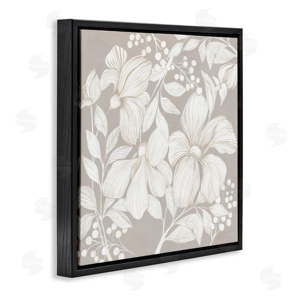 Stupell Industries Hannah Dawson | Botanical Symphony Neutrals
