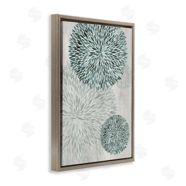 Stupell Industries Hannah Dawson | Circular Leafy Whirls