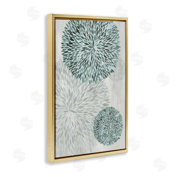 Stupell Industries Hannah Dawson | Circular Leafy Whirls
