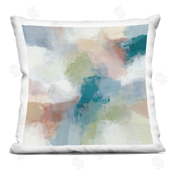 stupell industries Hannah Dawson | Colourful Blended Hues Printed Throw Pillow
