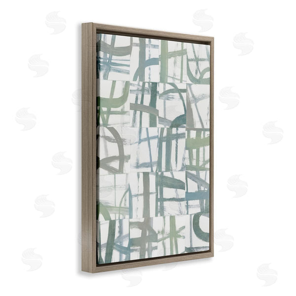 Stupell Industries Hannah Dawson | Contemporary Linear Harmony