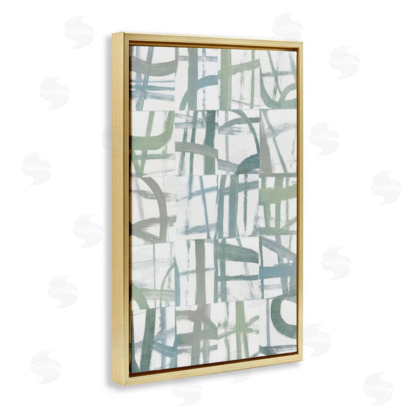 Stupell Industries Hannah Dawson | Contemporary Linear Harmony