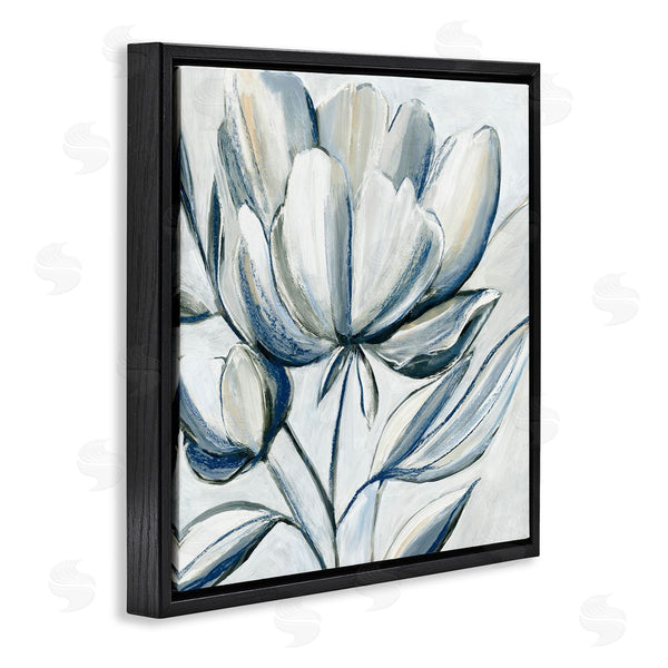 Stupell Industries Hannah Dawson | Contrasting Abstract Tulip Bulb
