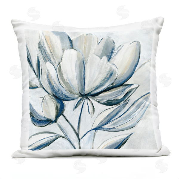 Stupell Industries Hannah Dawson | Contrasting Abstract Tulip Bulb Printed Throw Pillow