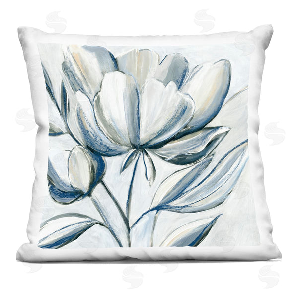 stupell industries Hannah Dawson | Contrasting Abstract Tulip Bulb Printed Throw Pillow