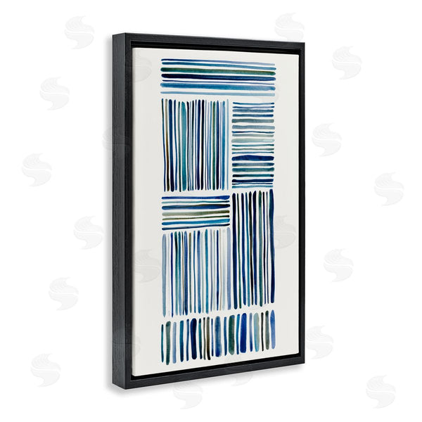 Stupell Industries Hannah Dawson | Contrasting Linear Lines
