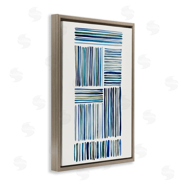 Stupell Industries Hannah Dawson | Contrasting Linear Lines