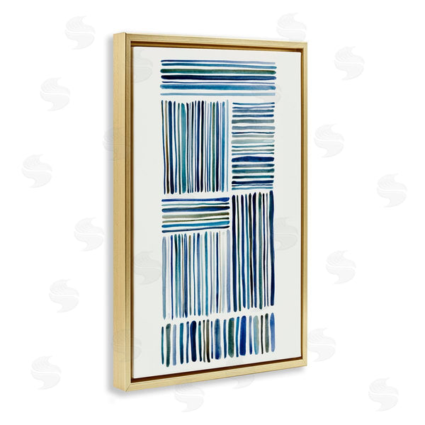 Stupell Industries Hannah Dawson | Contrasting Linear Lines