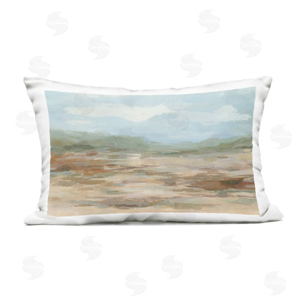 Stupell Industries Hannah Dawson | Desert Calm Abstract View Printed Throw Pillow