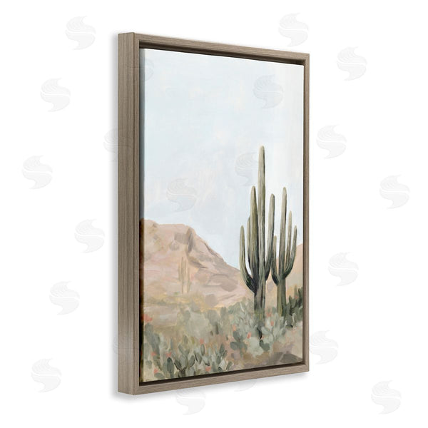 Stupell Industries Hannah Dawson | Desert Tranquility Cacti Wall Art