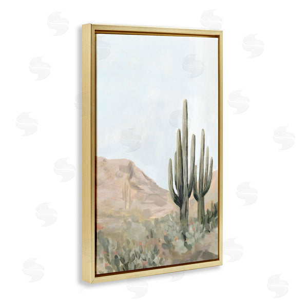 Stupell Industries Hannah Dawson | Desert Tranquility Cacti Wall Art