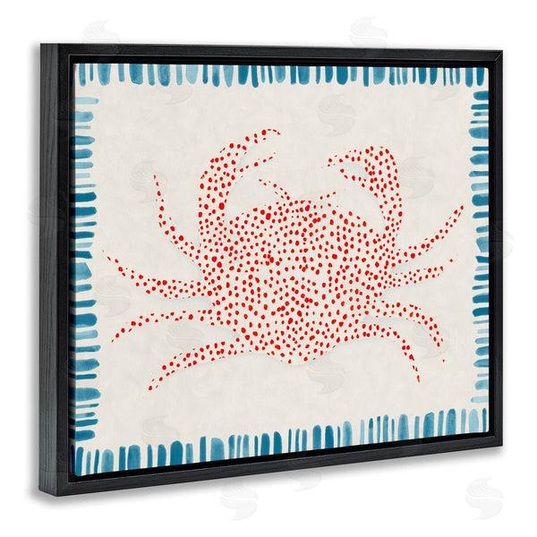 Stupell Industries Hannah Dawson | Dotted Depths Crab
