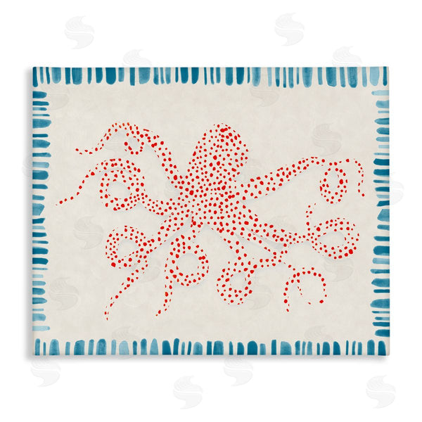 stupell industries Hannah Dawson | Dotted Depths Octopus