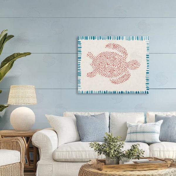 Stupell Industries Hannah Dawson | Dotted Depths Turtle