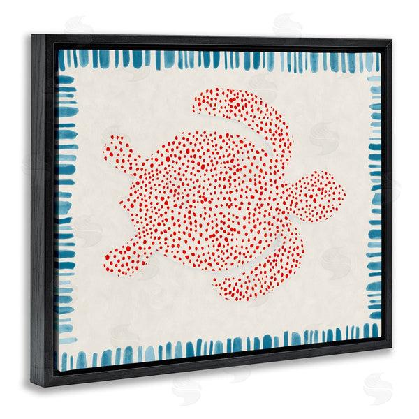 Stupell Industries Hannah Dawson | Dotted Depths Turtle