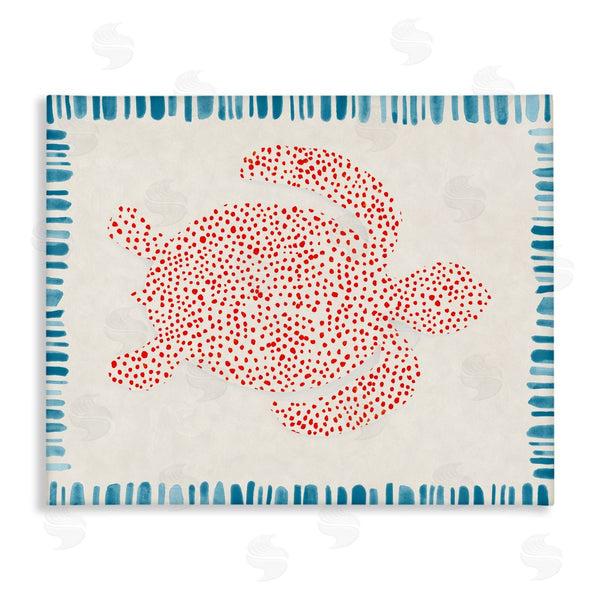 stupell industries Hannah Dawson | Dotted Depths Turtle